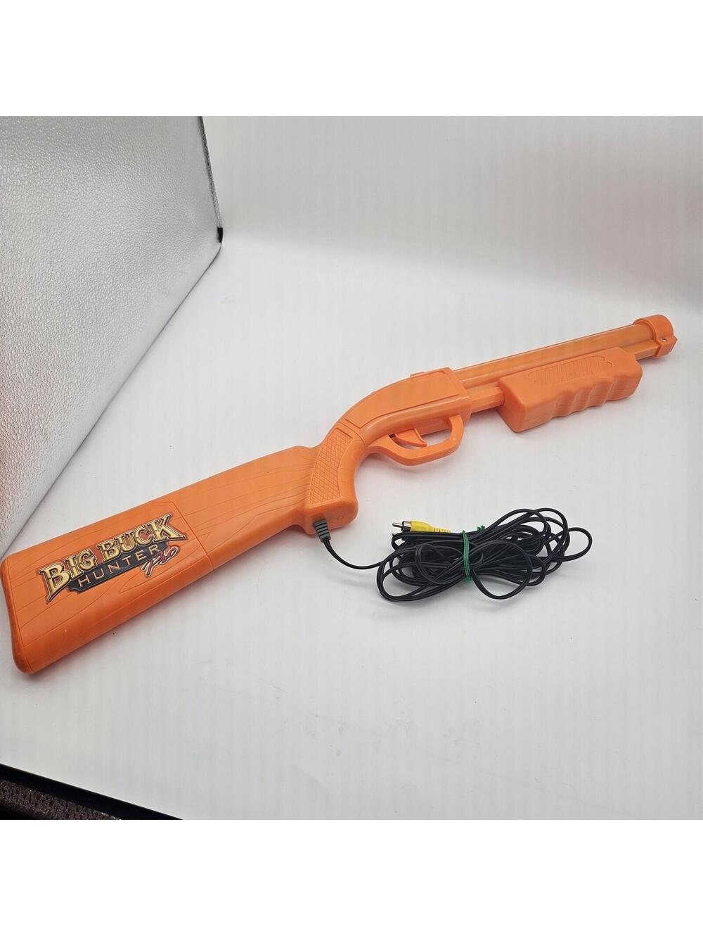 Big Buck Hunter Pro Plug & Play TV Video Game Gun Controller Orange Gun Only